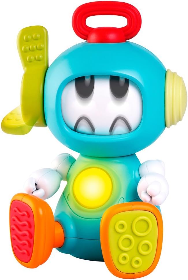 Infantino Pull & Spin Discovery Robot Musical Toy