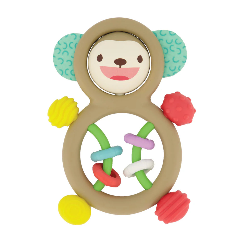Infantino Busy Lil Sensory Rattle Baby Toy