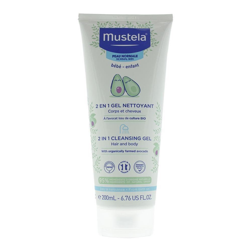 Mustela 2 In 1 Hair & Body Cleansing Gel 200ml From Birth On