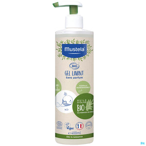 Mustela Gel Lavant Hydra Bio 400 Ml Gentle Baby Wash