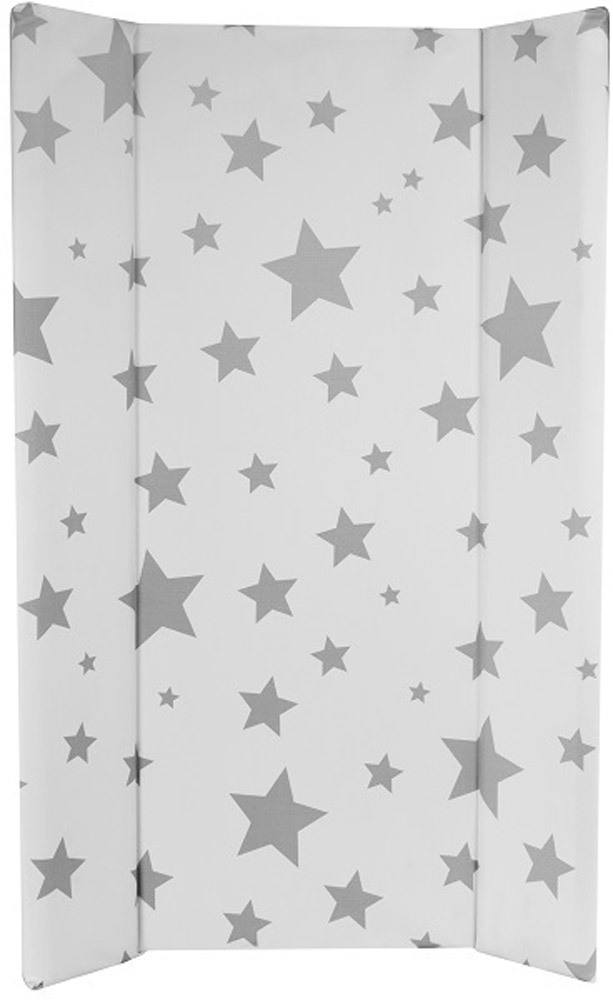 Plastimyr Rigid Changing Mat- Grey Stars