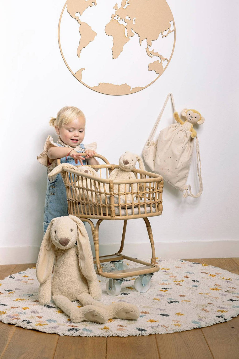 Happy horse Beige Recycled Rabbit Richie 58cm