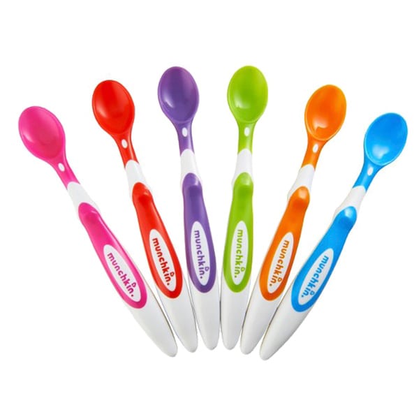Munchkin Set Soft Tip Infant Spoons 6 Pack