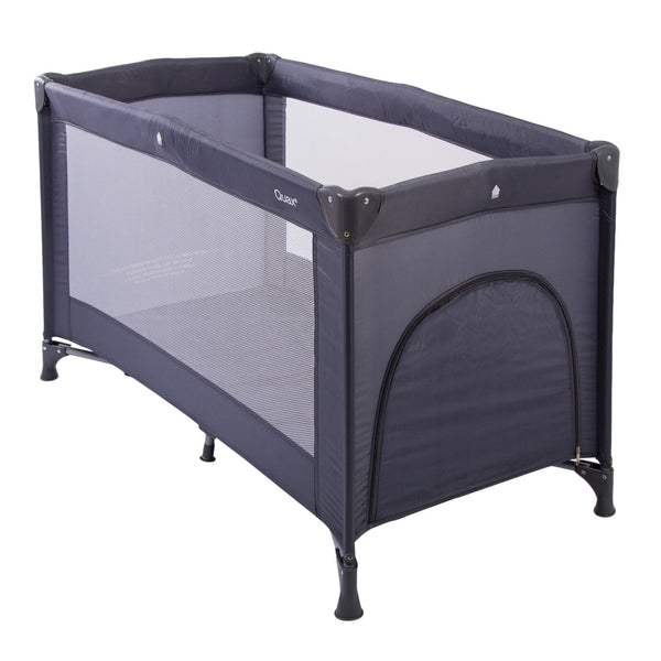Quax Travel Cot 120*60cm + Zipper - Darkgrey