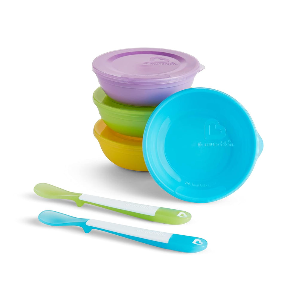 Munchkin  Love-a-Bowls 10 Piece Baby Feeding Set
