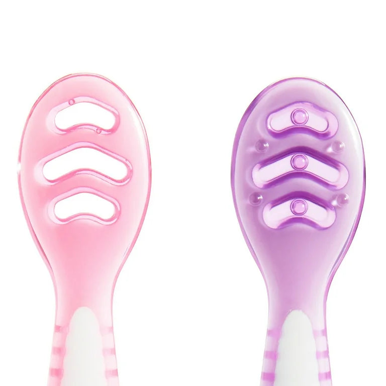 Munchkin Gentle Dip Baby Spoons for Self Feeding and Baby Led Weaning