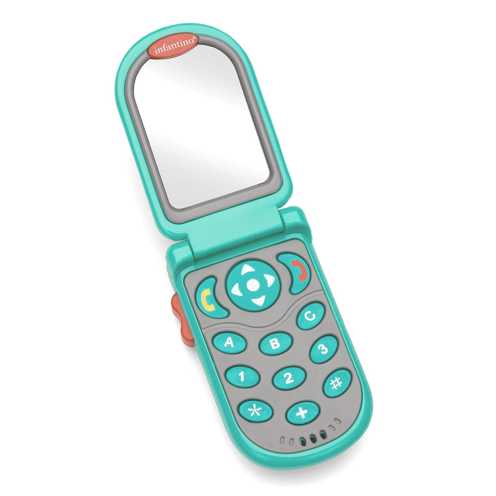 Infantino Flip & Peek Fun Phone Bilingual Baby Toy