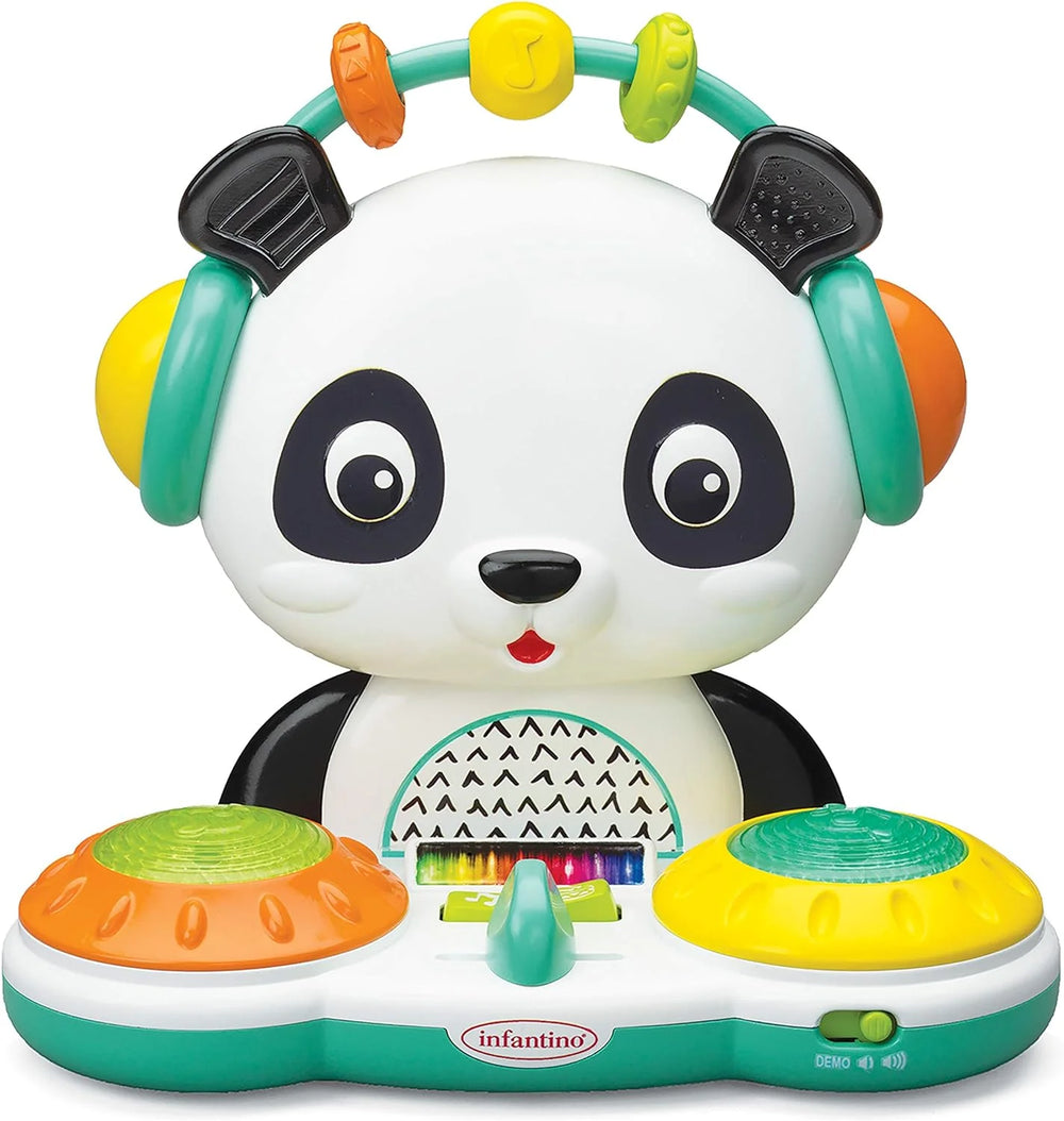Infantino Spin & Slide Dj Panda Musical Activity Toy