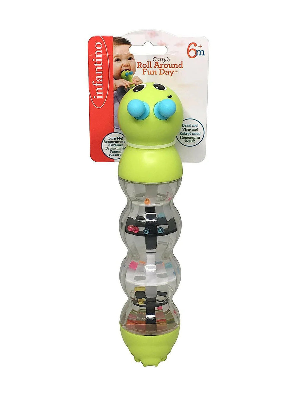 Infantino Cattys Roll Around Fun Day Sensory Toy
