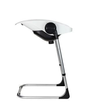 CharliChair 2-in-1  Baby Bath Chair - White