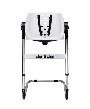 CharliChair 2-in-1  Baby Bath Chair - White