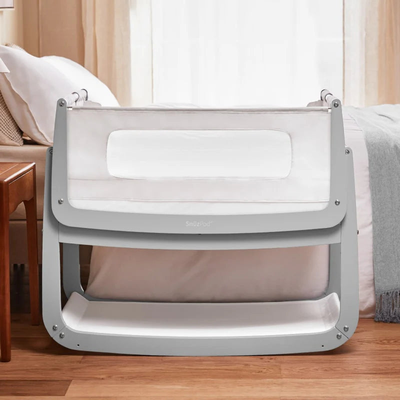 Snuz Dove Gray SnuzPod⁴ Bedside Crib