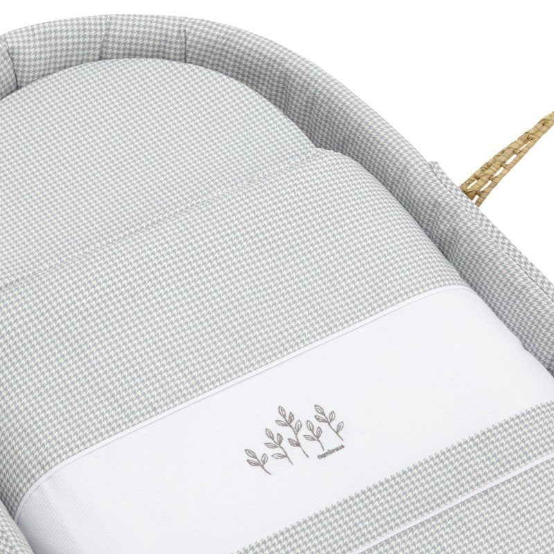 Cambrass quilted basket une mini windsord grey+ stand