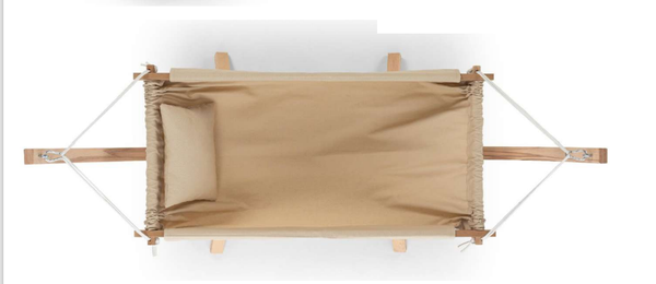 Wellgro Hammocks Baby Crib Beech Wood Bassinet