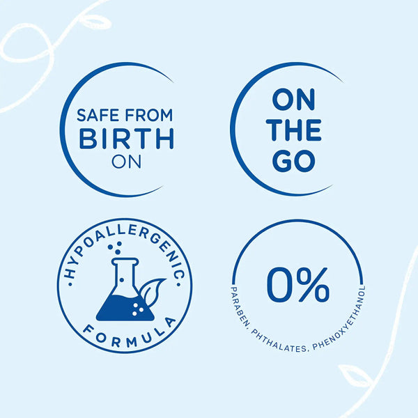 Mustela Cleansing Baby Wipes 70 Pieces Gentle Care