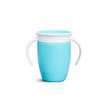 Munchkin 7oz Miracle Trainer Cup Spill-Proof Blue