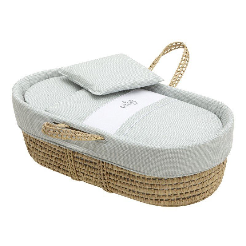 Cambrass quilted basket une mini windsord mint + stand