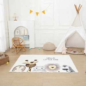 Baby Cashmere Rug 120x160 Safari Animal Nursery Decor