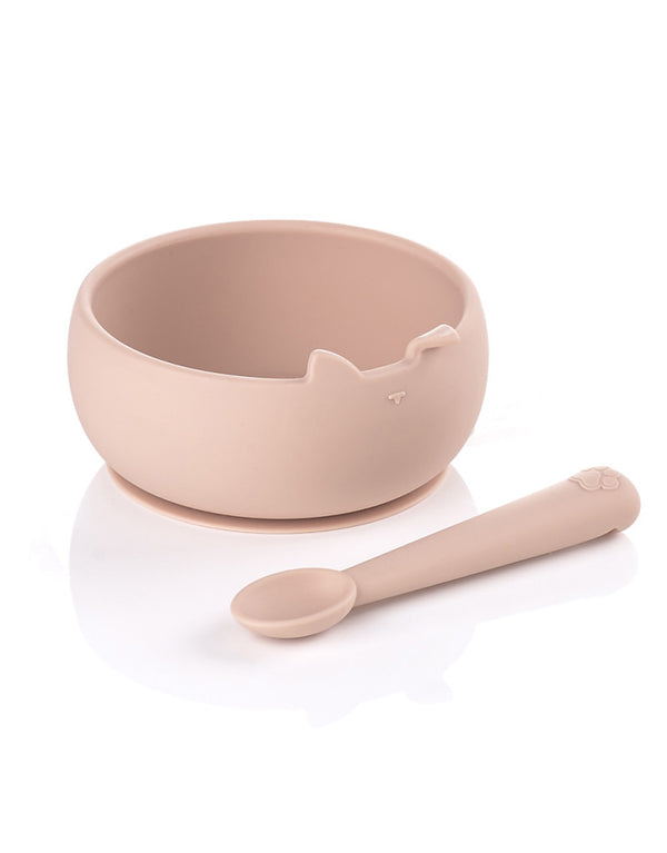 Jane Silicone Bowl Set Mint Suction Baby Feeding