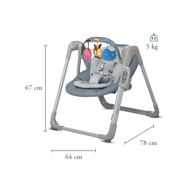 Inglesina Swing Wave Baby Bouncer With Music
