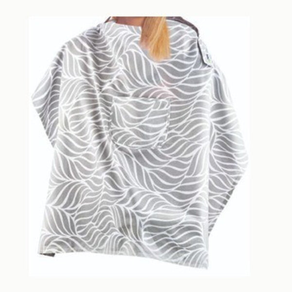 Babyjem Nursing Apron With Pocket Adjustable Cotton Cover