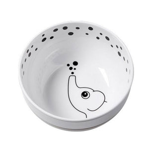 Done By Deer Yummy Plus Bowl Grey, Anti-Slip Melamine