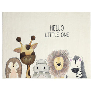 Baby Cashmere Rug 120x160 Safari Animal Nursery Decor