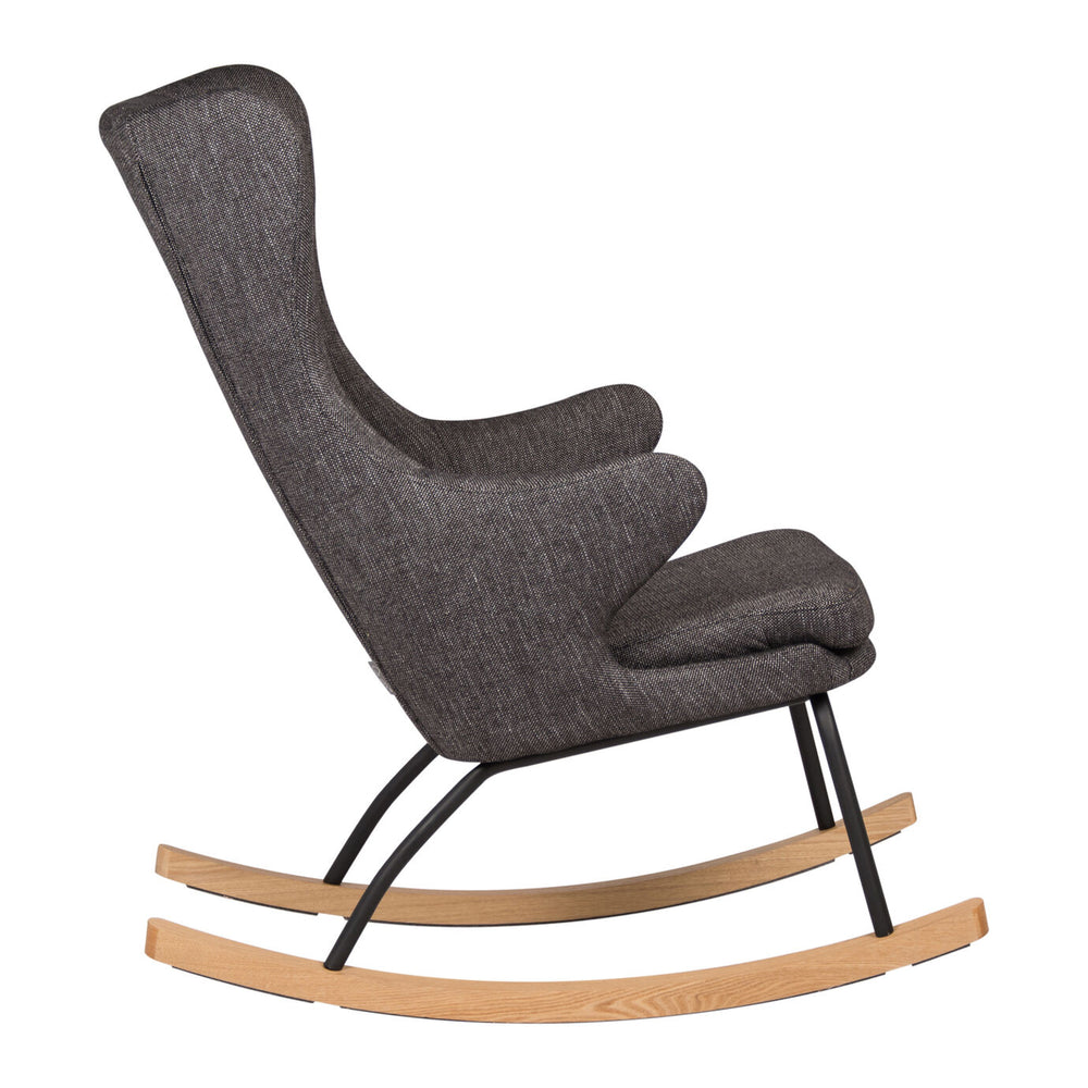 Quax Rocking Adult Chair De Luxe - Black