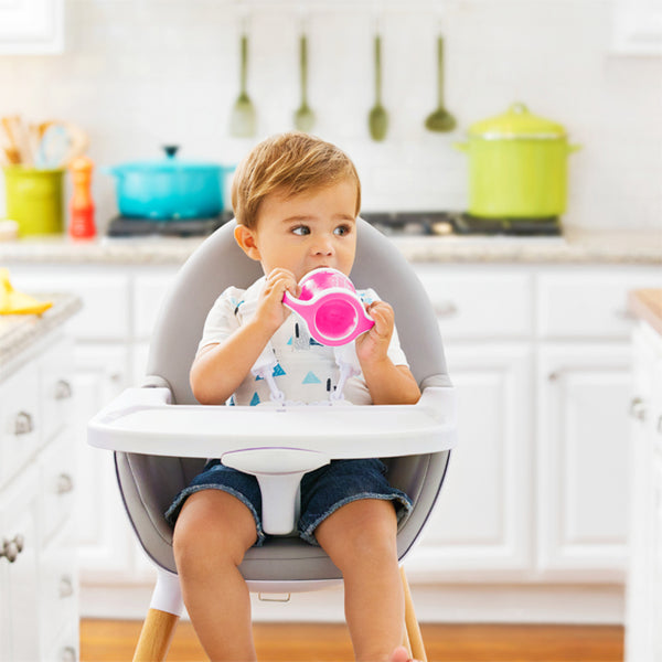 Munchkin 4oz Gentle Transition Cup Pink Sippy