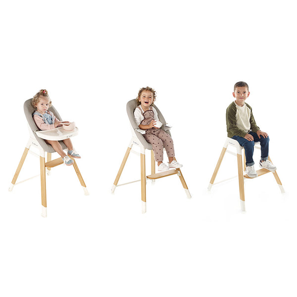 Jane Trona Woody High Chair Botanic Adjustable Seat