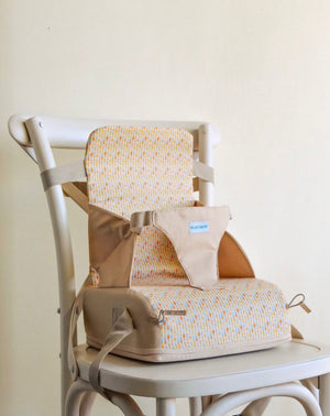 Plastimyr portable feeding booster seat Beige