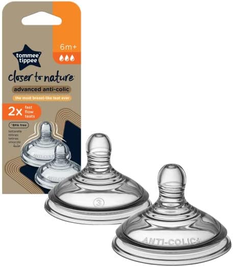 TOMMEE TIPPEE CTN 2X FAST FLOW TEAT AL AR