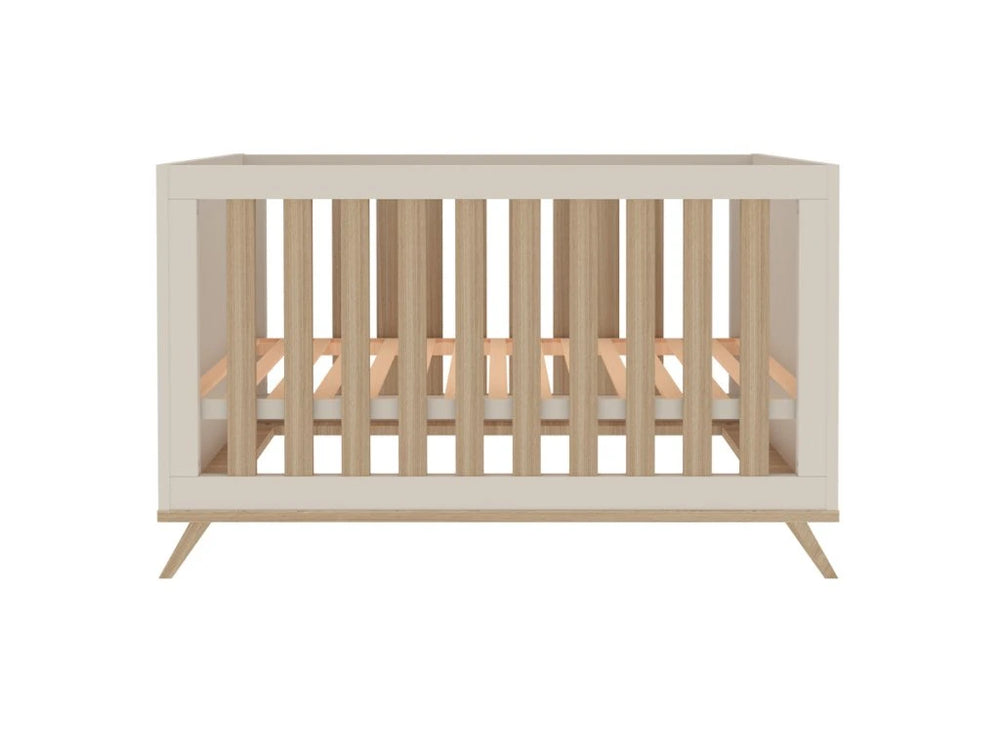 Faktum Sienna Cashmere Convertible Baby & Toddler Cot – Adjustable Mattress Base