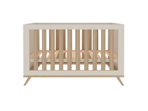 Faktum Sienna Cashmere Convertible Baby & Toddler Cot – Adjustable Mattress Base