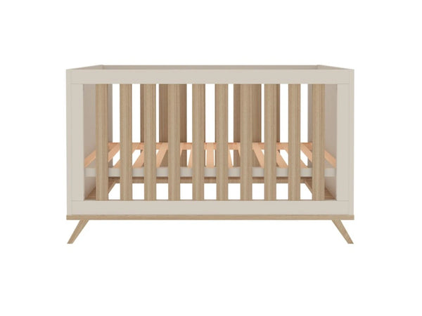 Faktum Sienna Cashmere Convertible Baby & Toddler Cot – Adjustable Mattress Base