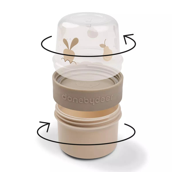 Done By Deer 2-Way Snack Container Birdee Small