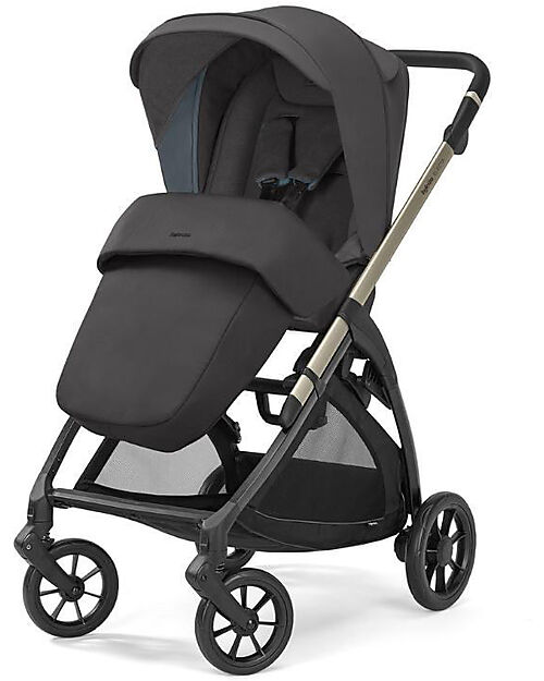Inglesina Electa Drw-Recline Travel System Upper Black Stroller