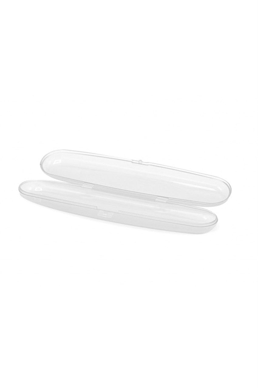 Babyjem Plastic Fork & Spoon Travel Case / White