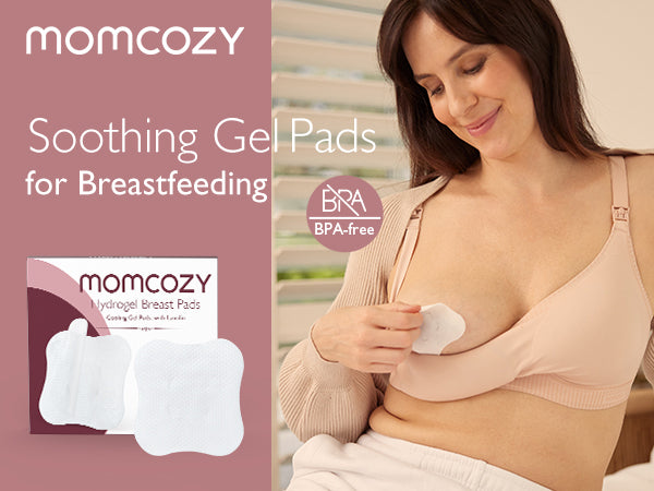Momcozy Soothing Gel Pads Bf009 6Pcs