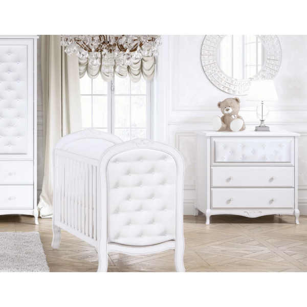 Trama Classic Baby Cot – Matt White Classic Design