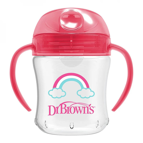 Dr. Brown’s 180ml Soft Spout Transition Cup Pink