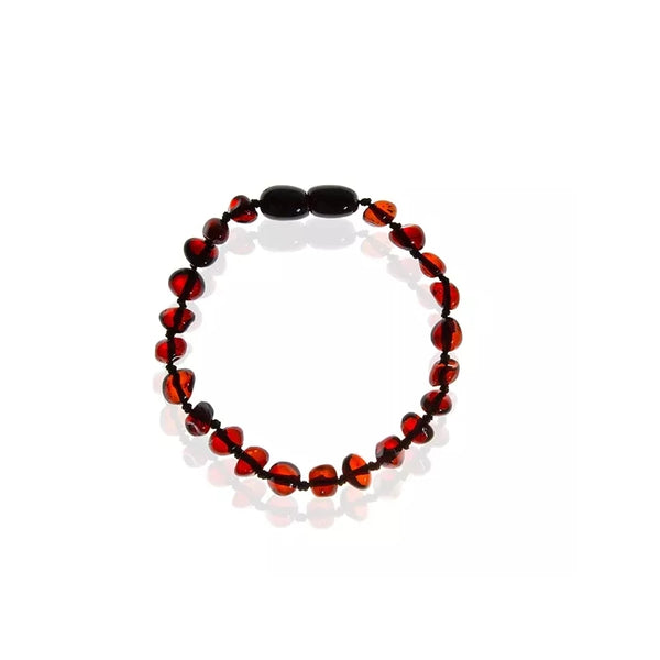 Babyjem Amber Wristband Cherry