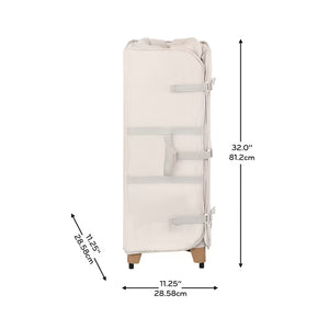 Evenflo Eris One-Hand Playard with Bassinet & SensorySoothe Technology