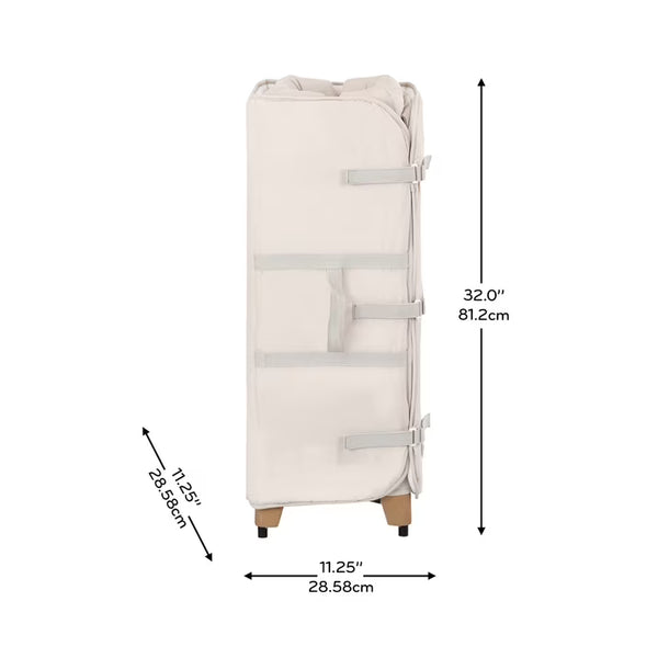 Evenflo Eris One-Hand Playard with Bassinet & SensorySoothe Technology