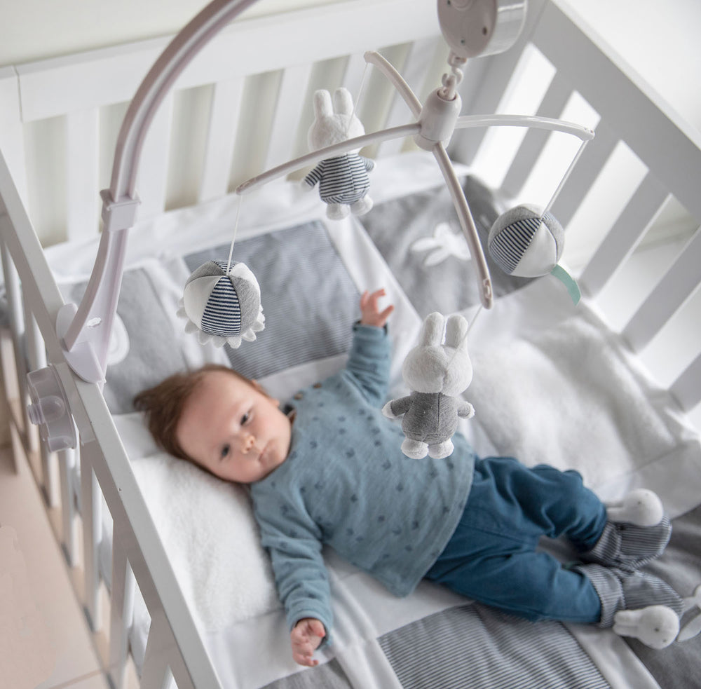 MIFFY MUSICAL MOBILE ABC GREY