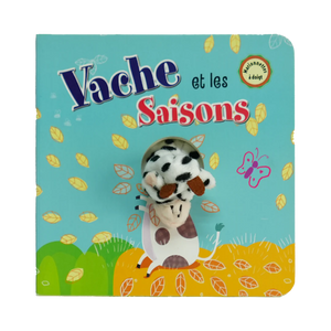 Vache Et Les Saisons Finger Puppet Set