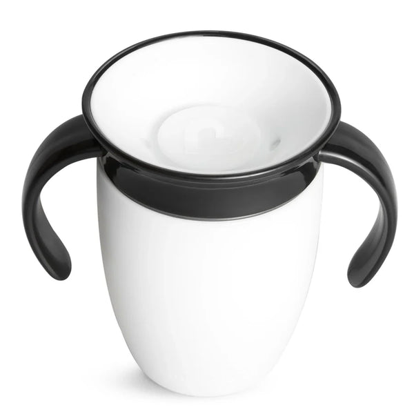 Munchkin Miracle 360° Trainer Cup 207ml – White & Black
