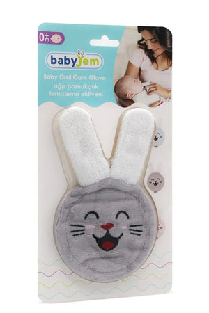 Babyjem Oral Care Glove Grey Infant Gum Cleaner