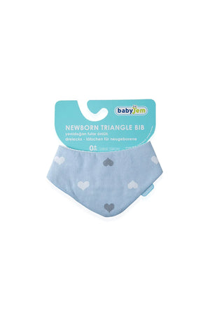 Babyjem New Born Scarf Apron Blue Feeding Bib