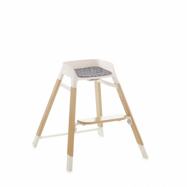 Jane Evolutionary Wooden High Chair Grey Stars Adjustable Ergonomic